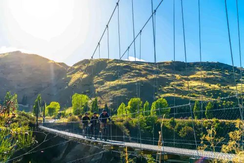 Edgar Swing Bridge Queenstown NZ